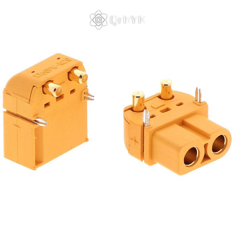 QrhYK XT60PW ปลั๊กตัวเชื่อมต่อ XT60 อัพเกรดชายและหญิงสําหรับรถยนต์สมดุลใหม่