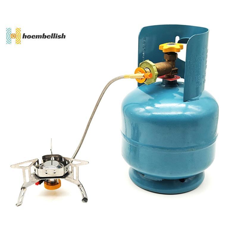 <Hodembellish> LPG Tank Converter Head ทนทานเตาแก๊สเชื่อมต่อปฏิบัติโลหะผสมสังกะสี LPG Tank Adapter อ