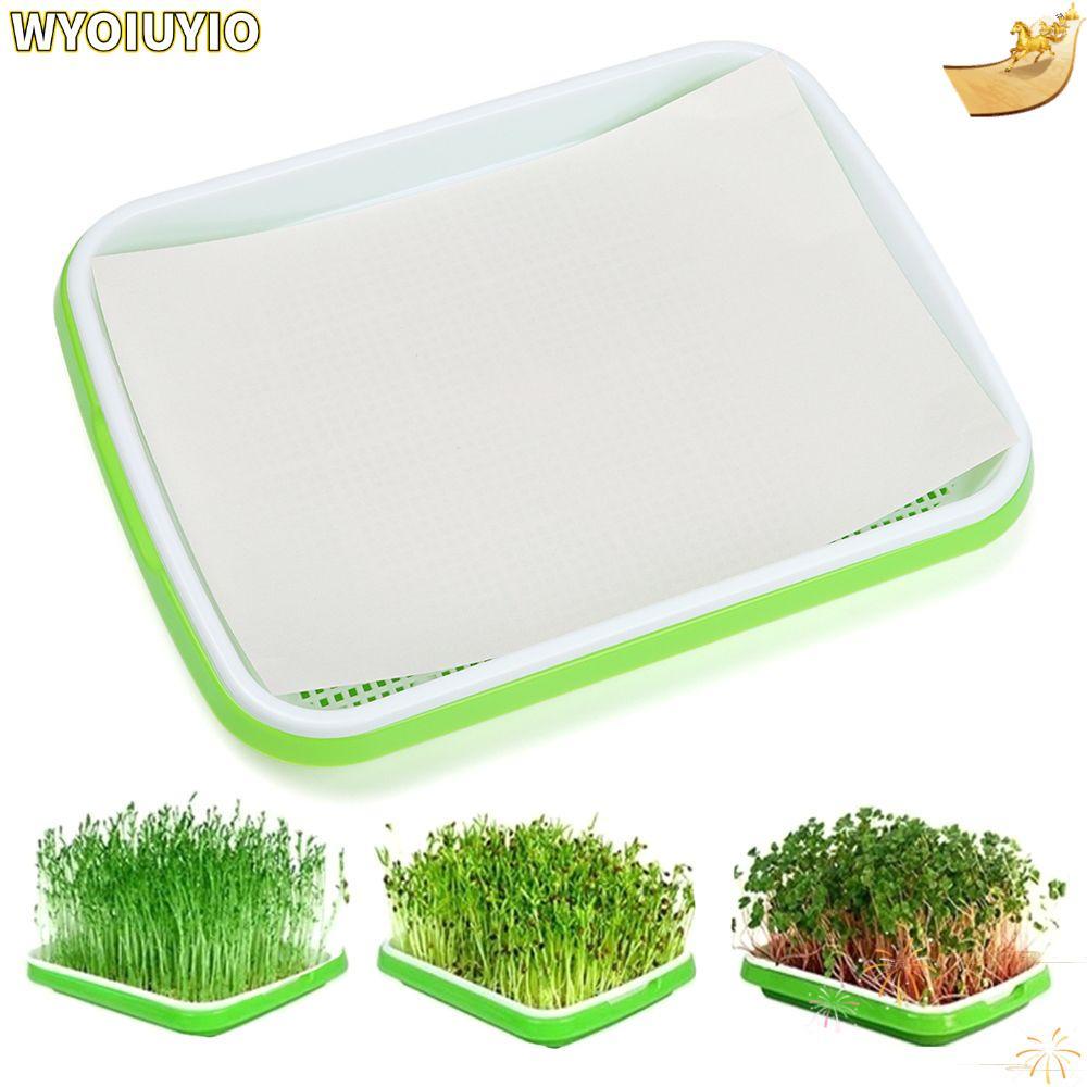 WYOIUYIO Grow Nursery Pots Outdoor Indoor Nursery Paper Sooilless Cultivation Sprout Pot