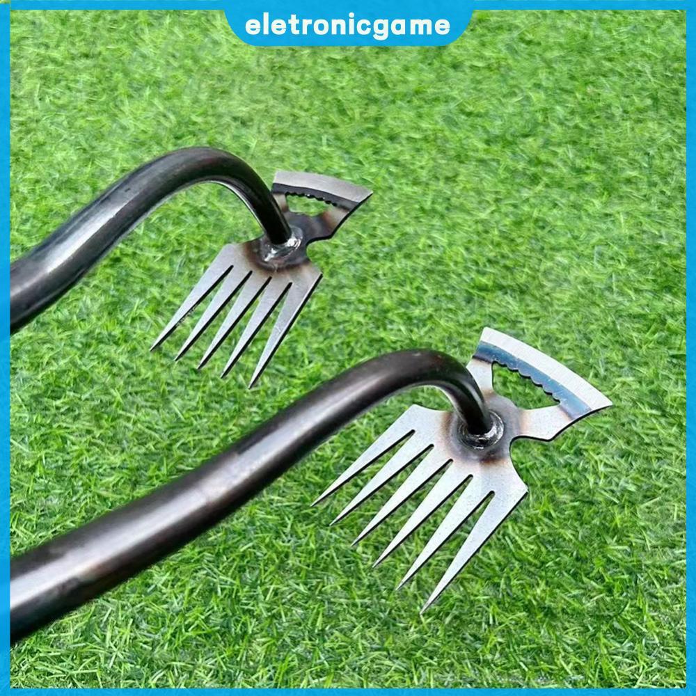 5/6/11 Tines Grass Root Removal Tool มัลติฟังก์ชั่นสําหรับ Backyard Courtyard [eletronicgame.th]