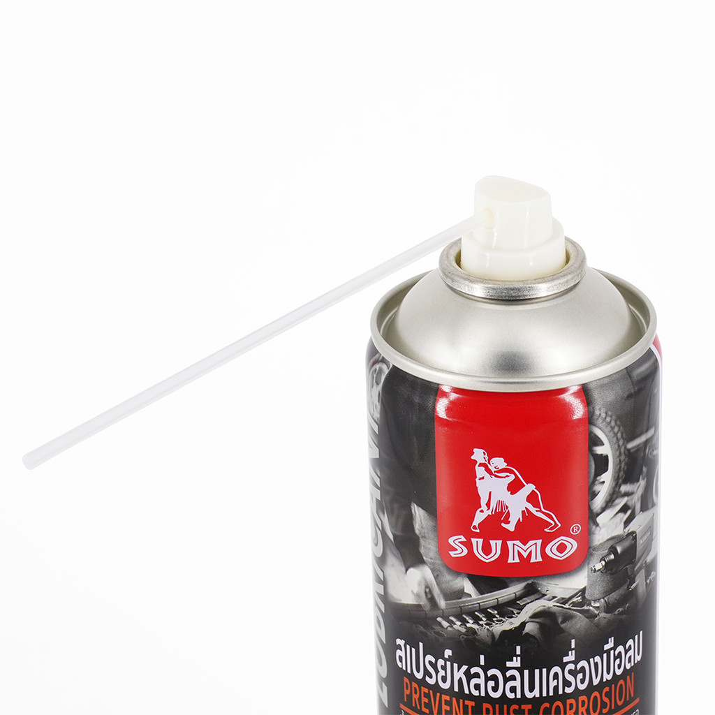 สเปรย์หล่อลื่นเครื่องมือลม 550ml SUMO เพิ่มประสิทธิภาพให้เครื่องมือลม ป้องกันสนิมและการกัดกร่อน หล่อลื่นได้ดี ราคา ถูกที่สุด ดีลบีเคเค แกลเลอรีภาพที่ 5