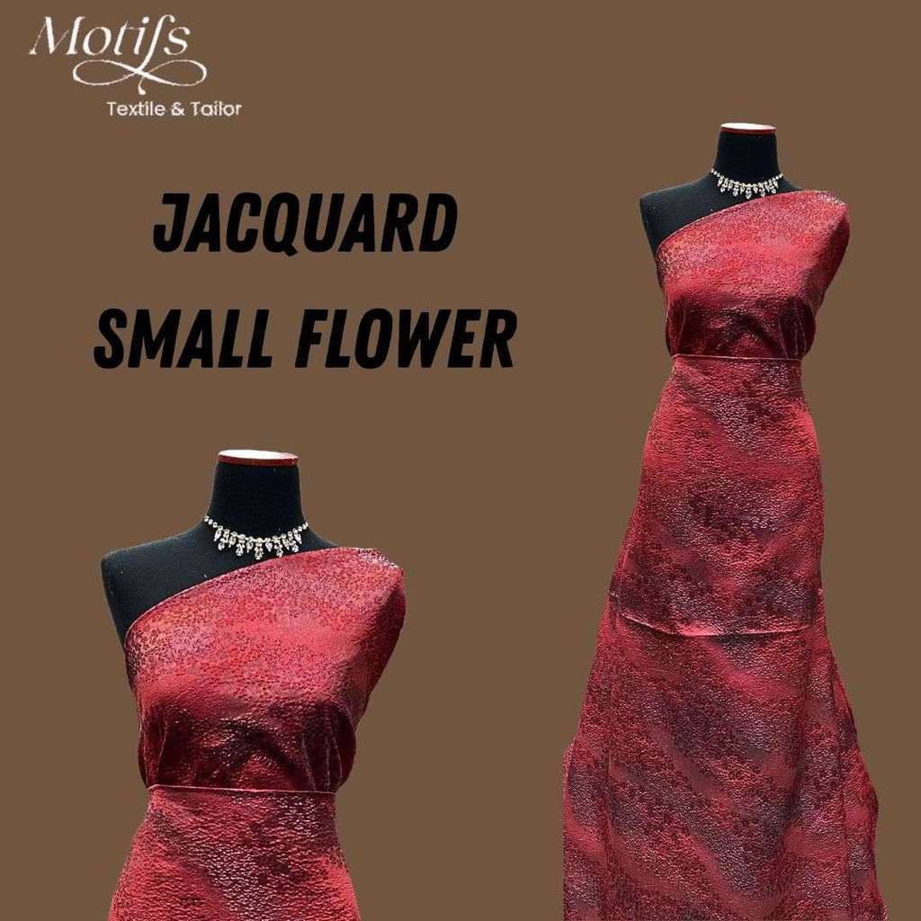 (EC) JACQUARD SMALL FLOWERS 1 TONE & 2 TONE