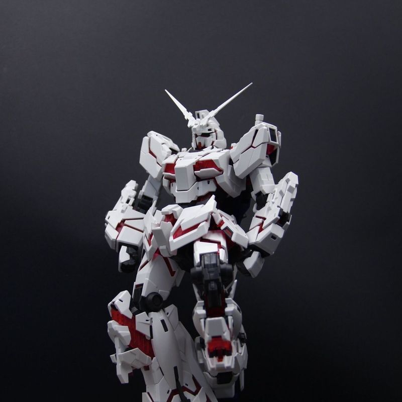 Perfect Repair Version Mythical Beast Model 1/100MGEX Unicorn Mythical Beast 2201 Assembly Unicorn A