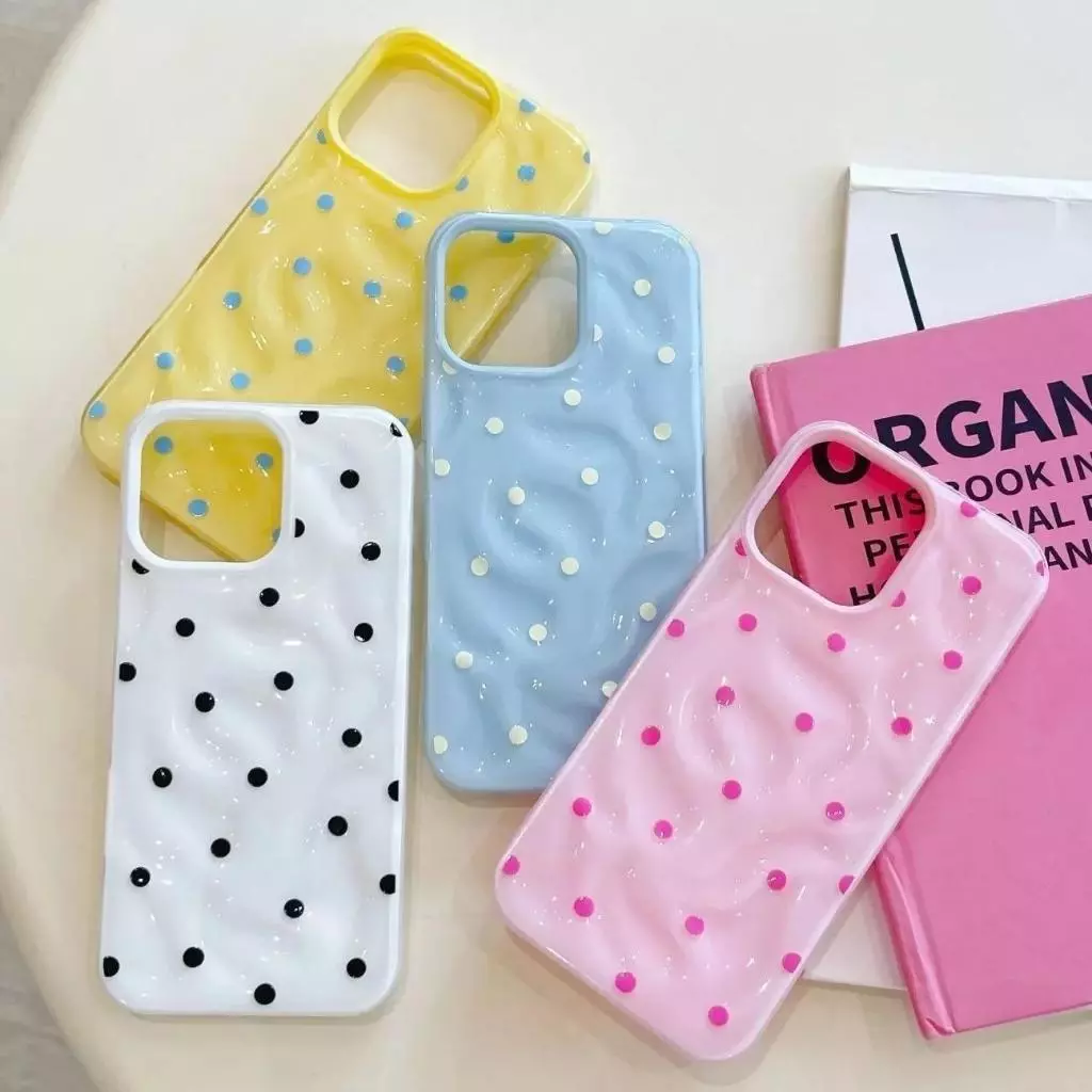 🔥สินค้าพร้อมส่ง! 🔴 เคสโทรศัพท์ลายจุดเด่น เคสไอโฟน เคส iPhone 17/16/15 Pro Max/14/13/12/11/XS/8/7ลายจุด – เต็มไปด้วยชาร์ม