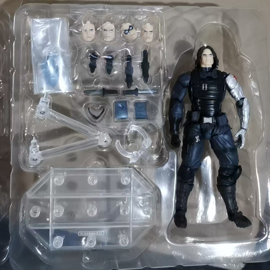 (✨PRE-ORDER)(พร้อมส่ง) Perfect Killer Winter Soldier Super Action Figure อุปกรณ์เสริมครบครัน