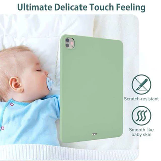 【new model】เคส ซิลิโคนเหลว สําหรับไอแพด หลายสให้เลือก ไอแพด Pro11 gen9/gen8/gen7 Air5/4 Mini6/5 Gen10/gen11 Air6/7 Air11