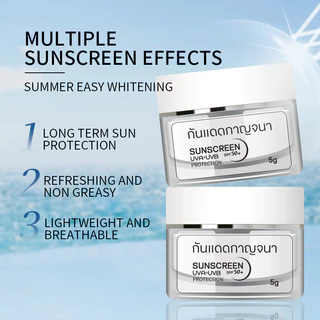 HOT 【ซื้อ 1 แถม 1】SKAT กันแดดกาญจนา SPF 50+ PA++++ ป้องกันแสง UV