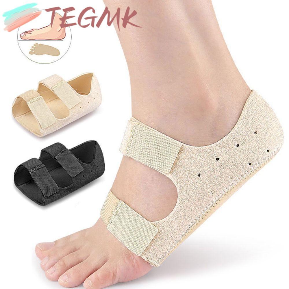 TEGMK Heel Support Cushion,ปรับ Achilles Tendonitis ตัวป้องกันส้นเท้า,แบบพกพากันกระแทก Plantar Fasci