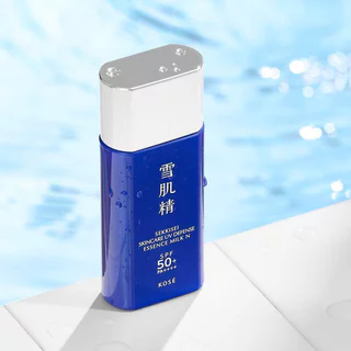 KOSE Sekkisei Skincare UV Defense Essence Milk N 60g กันแดดเนื้อน้ำนม โคเซ่ กันน้ำ กันเหงื่อ กันฝุ่นมลภาวะ.