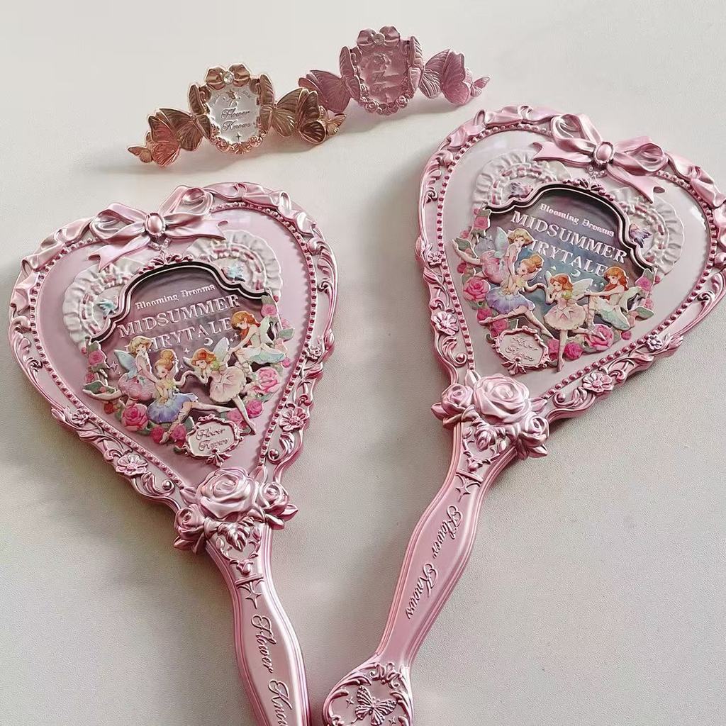 กระจก flower knows flower knows Flower Knows Midsummer Night Series กระจกมือถือสินค้า