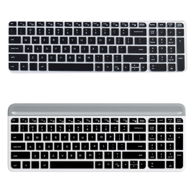Doublebuy ฝาครอบแป้นพิมพ์ซิลิโคนบางสําหรับ K580 K585 K470 MK470 คีย์บอร์ด
