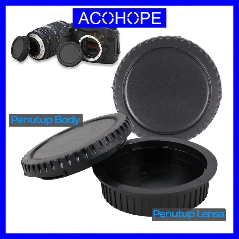 Ahope ฝาครอบเลนส์หน้าและหลังสําหรับ Canon - CA001