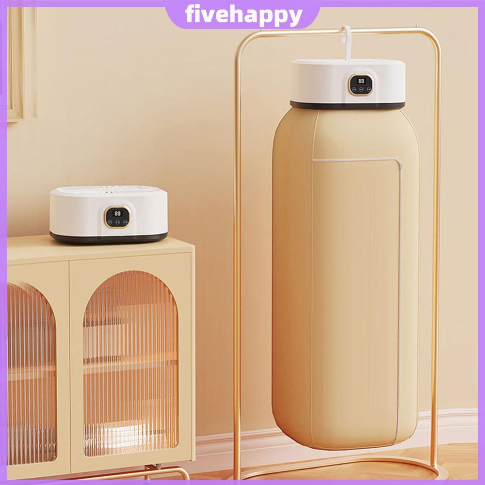 Mini Clothes Dryer Small Laundry Dryer with Timing Warm Air Dryer for Apartment [fivehappy.th]