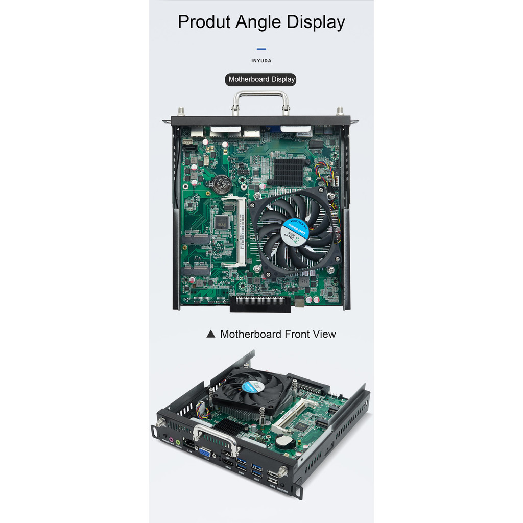 ขายร้อน Intel I5-11th gen OPS โมดูลสําหรับป้ายดิจิตอล Iris Xe กราฟิก 4K HD จอแสดงผล Smooth Playback 