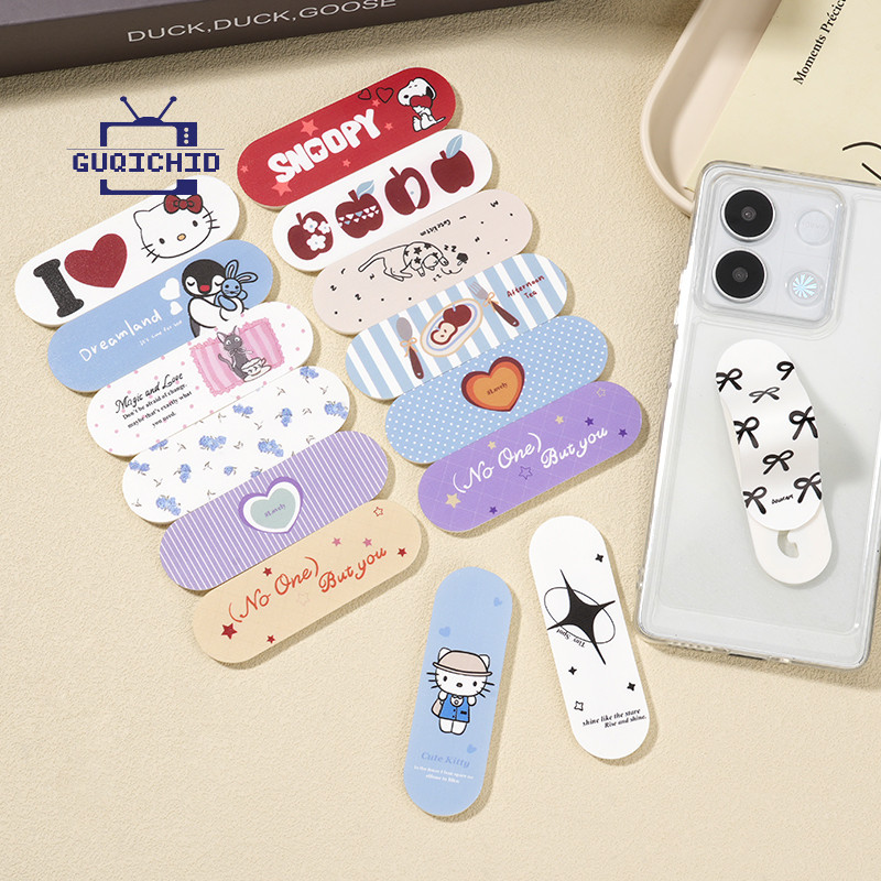 🚚COD🚚 การ์ตูนน่ารัก Holder ขาตั้งโทรศัพท์มือถือ พับได้ สากล / แบบพกพา ที่มองไม่เห็น ที่วางโทรศัพท์ตั้งโต๊ะ