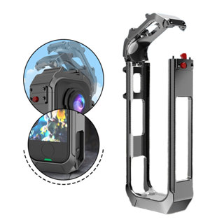 เคสฝาอลูมิเนียมอัลลอยด์สําหรับ Insta360 X4air พร้อมรองเท้าเย…