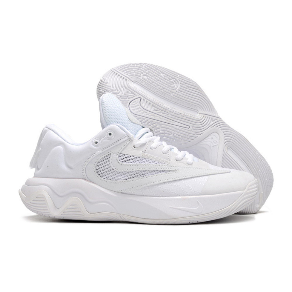 Nike Giannis Immortality 3 รองเท้าบาสเก็ตบอลสีขาวล้วน