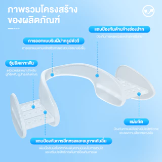 TENDA ฟันยางซิลิโคน ป้องกันการกัดฟัน ยางครอบฟันลดอาการนอนกัดฟันขณะนอนหลับ