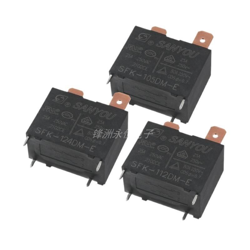 1PC Sanyou รีเลย์ SFK-105DM-E SFK-112DM-E SFK-124DM-E 4-pin 25A 5v 12v