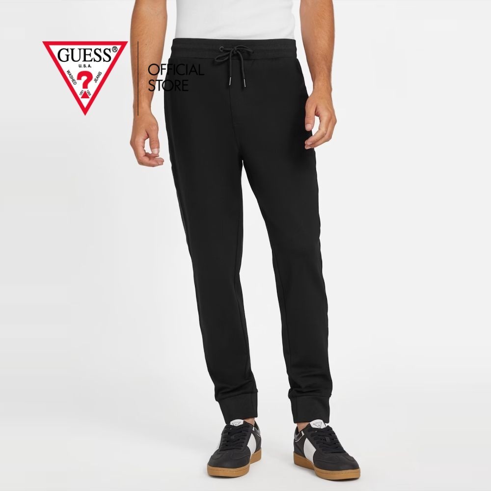 GUESS MEN กางเกง รุ่น X5BQ38K8XF0  สีดำ