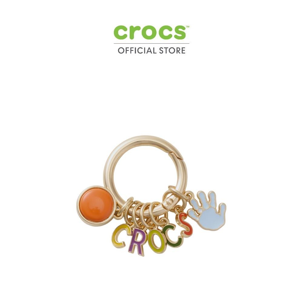 CROCS พวงกุญแจ JIBBITZ™ CRAFTED CROCS RING KEYCHAINรุ่น 10015998 - MULTI COLOR