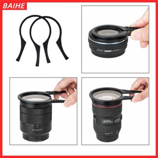 BAIHE 2 ชิ้นกล้องเลนส์กรองประแจ,แบบพกพา ABS กรองถอดประแจเครื…