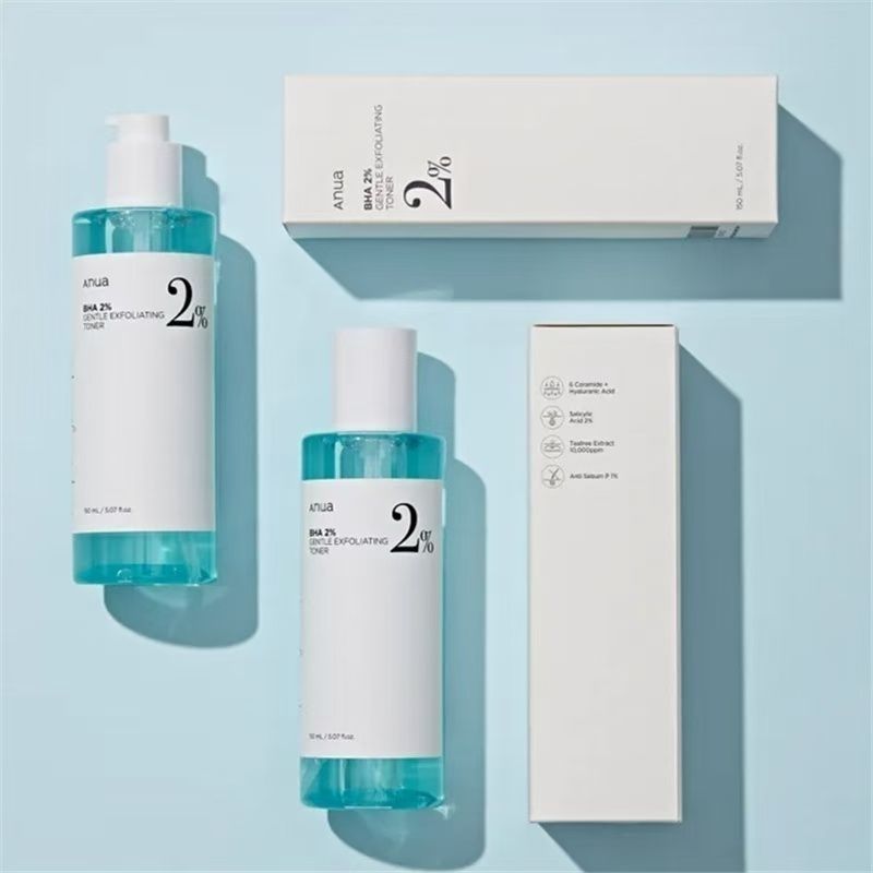 เกาหลี เกาหลี Anua ประกอบด้วย BHA2% Toner Gentle Exfoliating Soothing Skin Moisturizing 150mlHF3626 