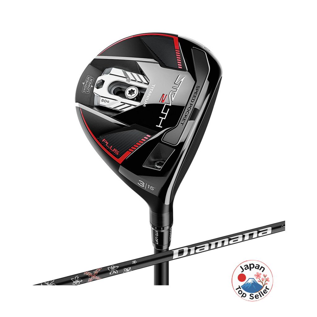 【ผลิตในญี่ปุ่น】TAYLORMADE Stealth2 Plus Fairway Wood ไม้กอล์ฟแฟร์เวย์ TaylorMade รุ่น Stealth2 Plus 