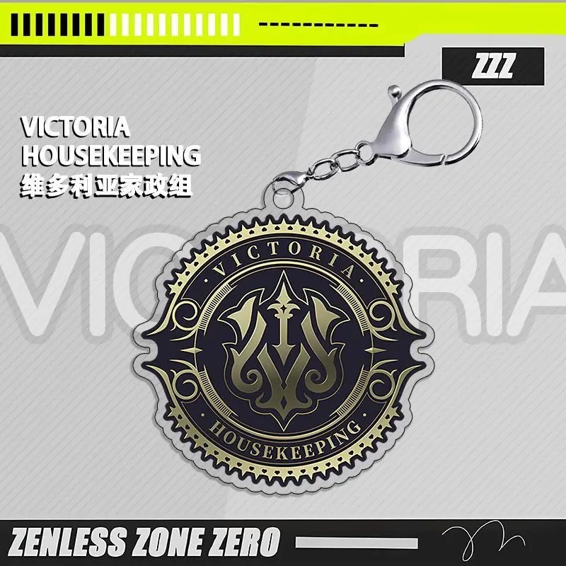 Zenless Zone Zero ZZZ Standee อะคริลิค Mica พวงกุญแจ Nicole Billy Lycaon Phe Victoria แม่บ้านตกแต่งท