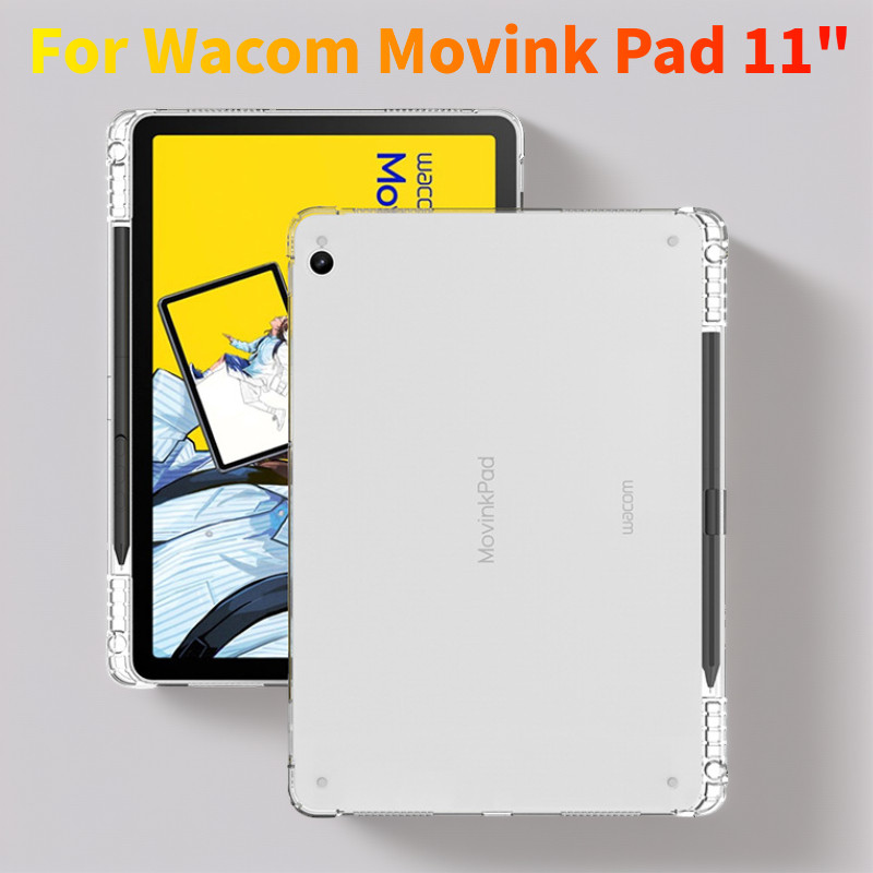 เคสใส Slim Pad Casing สําหรับ Wacom Movink Pad 11 绘图平板保护套 ซิลิโคนอ่อนนุ่มเคสกันกระแทก