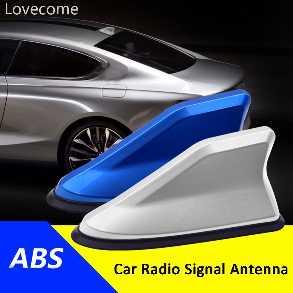 Lovecome 1 PC Universal รถ FM สัญญาณเครื่องขยายเสียงวิทยุเสาอากาศ Shark Fin FM/AM หลังคาตกแต่ง Aeria