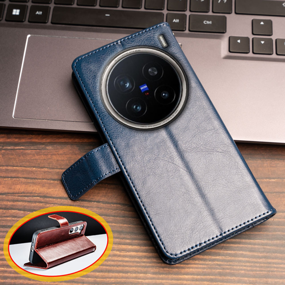 กระเป๋าสตางค์พลิกหนังเคสโทรศัพท์สําหรับVivo X200 Pro V2413 Kickstandกรณีผู้ถือบัตรกันกระแทกTPUเปลือก