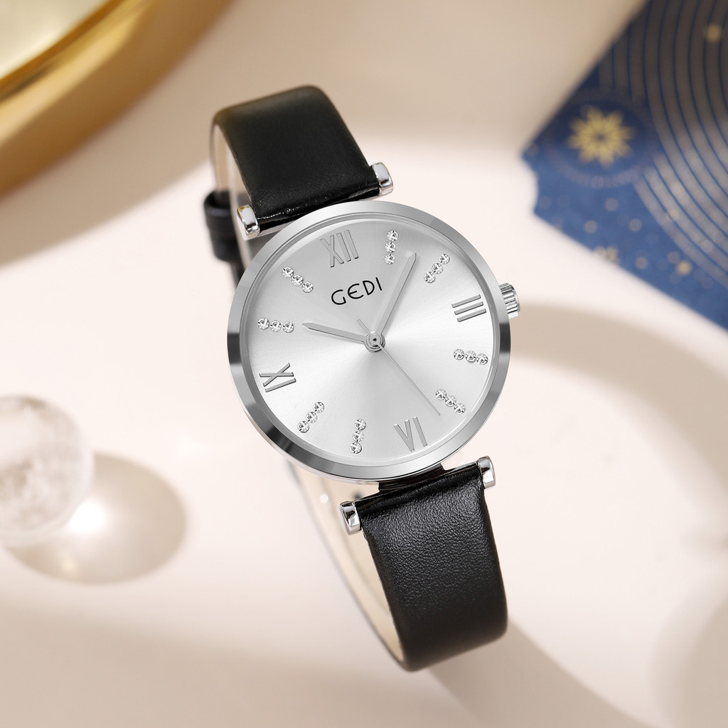 Gedi luxury high-end women's watch, Guangzhou watch, ladies' sophisticated waterproof quartz watch