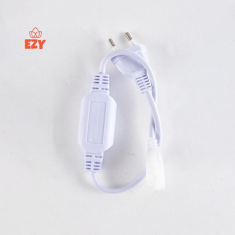 EZY คุณภาพสูง 220V ไฟกันน้ําพร้อมปลั๊ก COB LED Strip ปลั๊กอุปกรณ์เสริมแรงดันสูง Light Bar Connector 