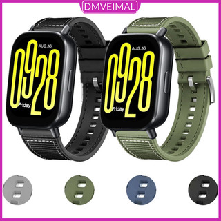 สายยางไนล่อน 22 มม for Redmi Watch 5 Active/Lite/Samsung/Huawei Watch GT 6/5/4/3/2e/Amazfit/Garmin/Aolon,Itel 011/12