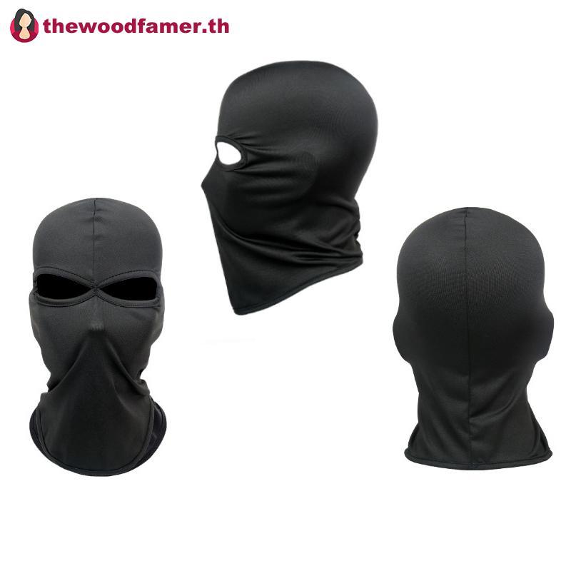 Well 2 หลุม Balaclava รถจักรยานยนต์ Face Mask Moto หมวกกันน็อกสกี Ne Full Face Mask Windproof Face S