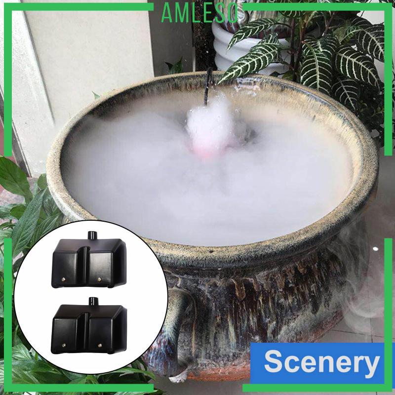 [Amleso] เครื่องทําหมอกพลาสติก Float Bobber สําหรับ 4Head-12Head Fogger Aquarium Flowerbed