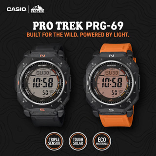 CASIO PRO TREK PRG-69-4 Men's Outdoor Watch | Duplex LCD Com…
