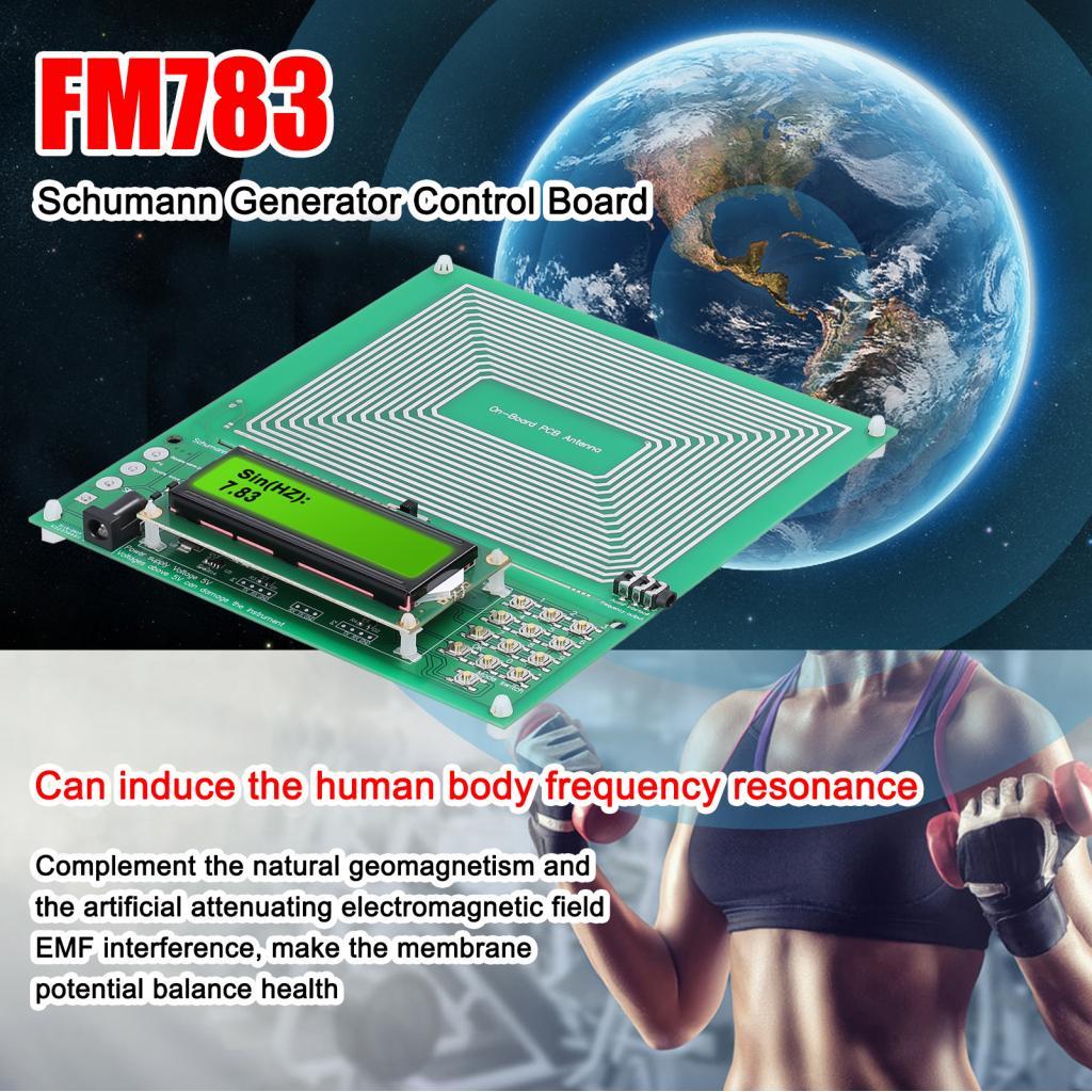Cnoffschool-PH KKnoon ปรับ 0.001Hz-200KHz 7.83HZ Schumann Resonance UltraLow ความถี่ PulseWave Gener