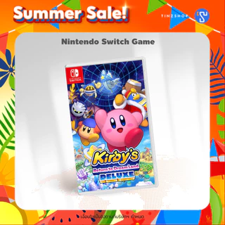 [ส่งด่วน] [Summer Sale] Nintendo Switch Game Kirby's Return to Dream land Deluxe Zone Asia / English แผ่นเกมลดราคาพิเศษ