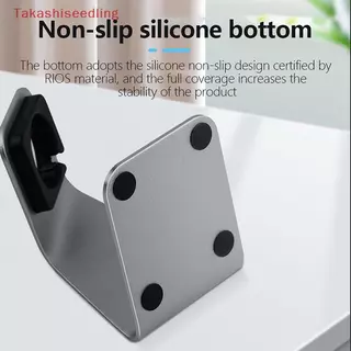 (Takashiseedling) 1 PC อลูมิเนียม Charger Stand Holder สําหรับนาฬิกา Braet ชาร์จ Cradle Stand สําหรับนาฬิกา Charger Holders Do Station