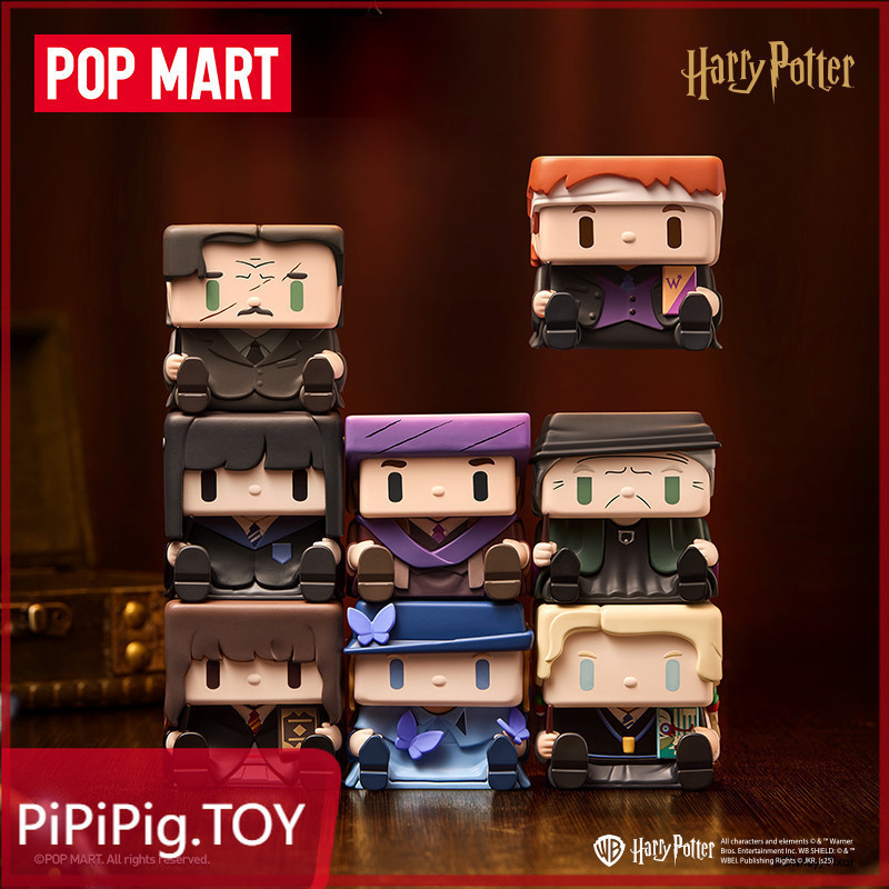 POPMART POPMART Harry Potter POP CUBE-3 Series Mystery Box Decorative ของแท้ 100%