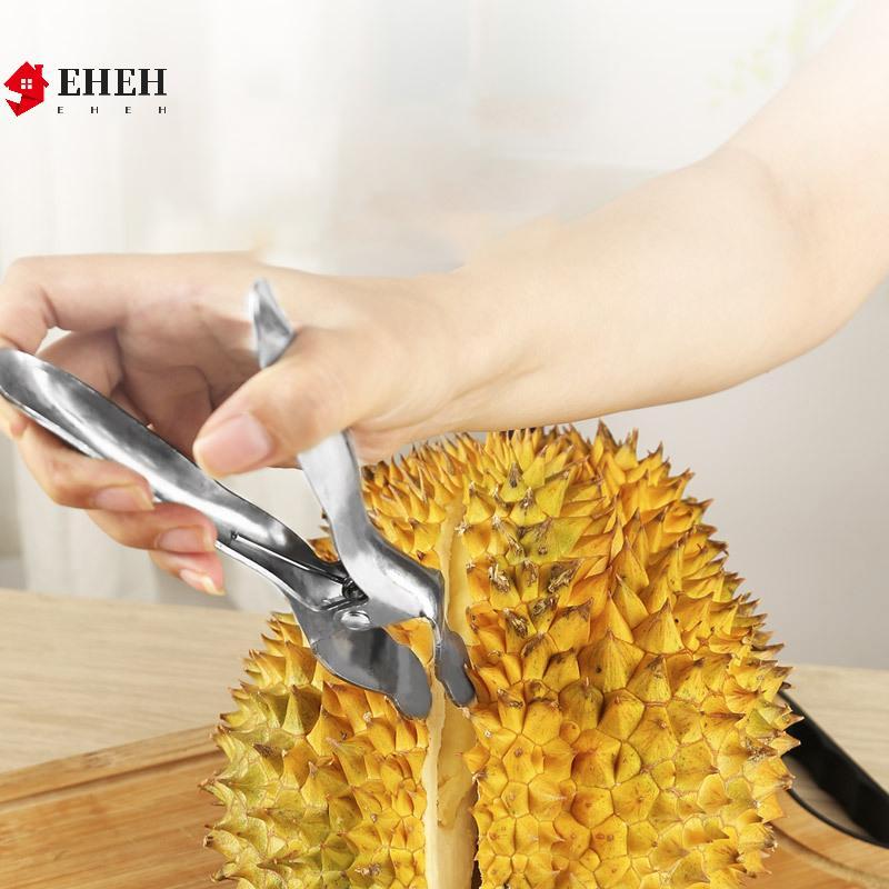 [EHEH] 1 PC Durian Opener คู่มือ Durian Peel Breaking เครื่องมือสําหรับร้านอาหารร้านขายของชําสแตนเลส