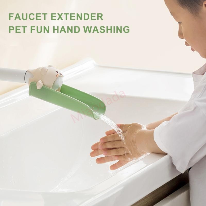 MDD Faucet Extender Splash Resistance Practical Plastic Faucet Attachment Unique Tap Extender สําหรั