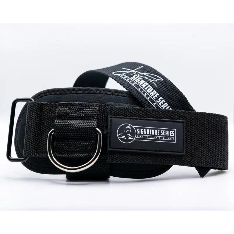 Jay Cutler Signature Series D Ring Lifting Straps - รองรับสูงสุด, หลังเบาะ, สายรัดหนาสําหรับด้ามจับท