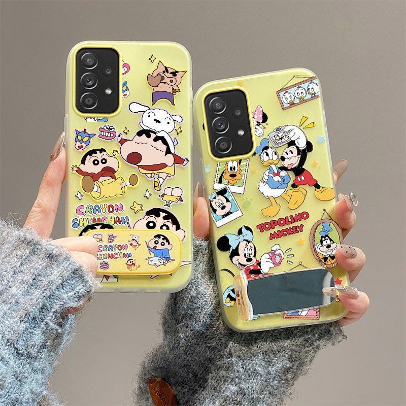 Samsung a32 4g Case Samsung a33 5g Case mirror Bracketเคสโทรศัพท์