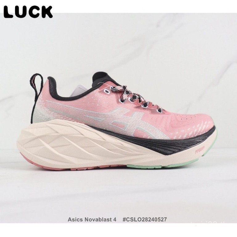 Asics Ready Stock HQ3Z Asics Novablast 4 Marathon รองเท้าวิ่งน้ําหนักเบาระบายอากาศได้ Xl1n Q524 SFXD