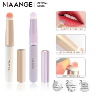 MAANGE ความต้องการ แปรงแต่งหน้าขนแปรงนุ่มรอบริมฝีปากมืออาชีพฟองน้ําคอนซีลเลอร์ชุดแปรง