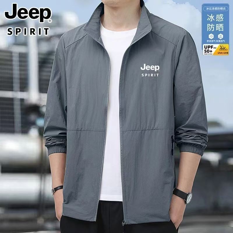 [JEEP] เสื้อแจ็คเก็ตผู้ชาย กันแดด แบรนด์ JEEP