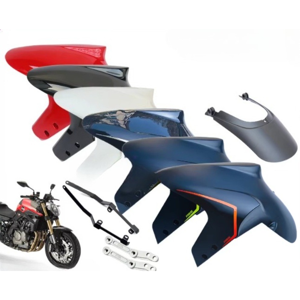 สําหรับ Qjmotor SRK600 Accessorie Qjmotor SRK 600 รถจักรยานยนต์บังโคลนหน้ากระเบื้องโคลนด้านหน้า Clay